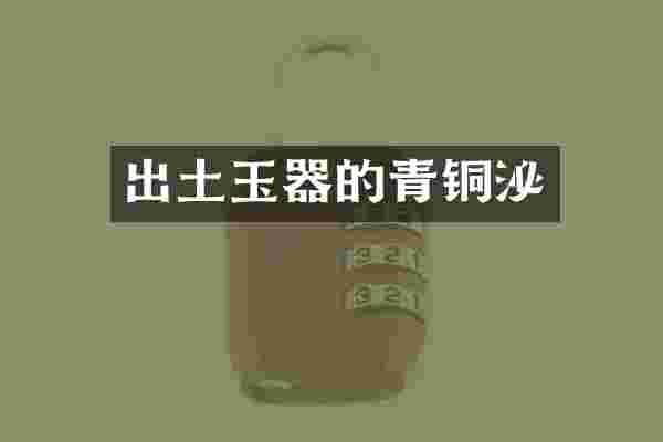 出土玉器的青铜泌