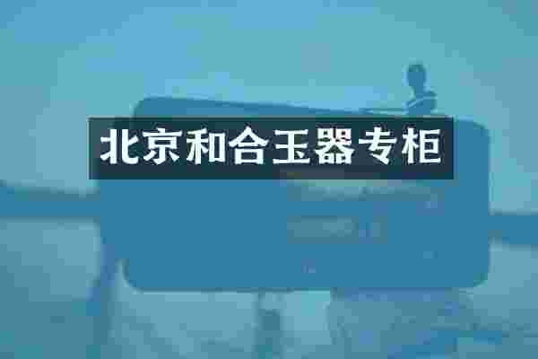 北京和合玉器专柜