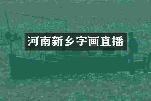 河南新乡字画直播