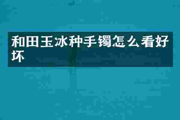和田玉冰种手镯怎么看好坏