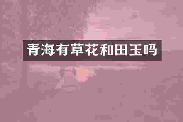 青海有草花和田玉吗