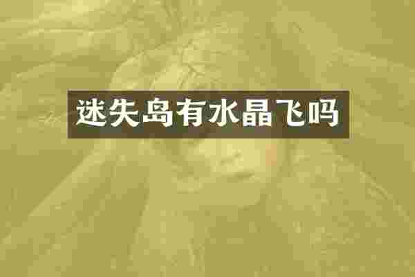 迷失岛有水晶飞吗