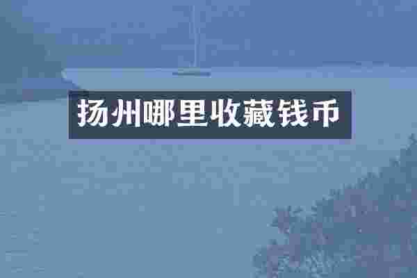 扬州哪里收藏钱币