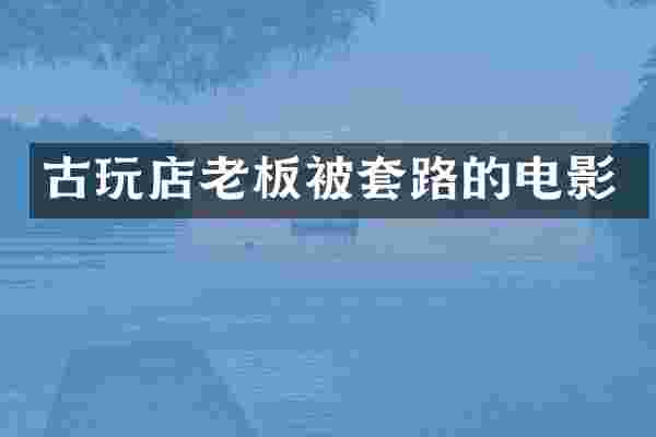 古玩店老板被套路的电影