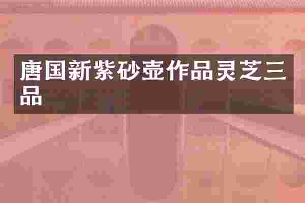 唐国新紫砂壶作品灵芝三品