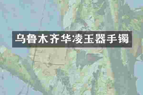 乌鲁木齐华凌玉器手镯