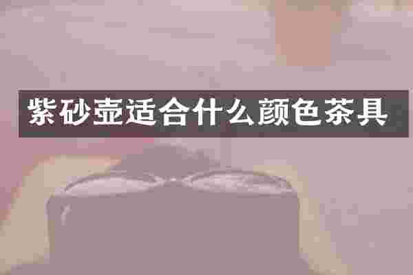 紫砂壶适合什么颜色茶具