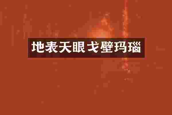 地表天眼戈壁玛瑙