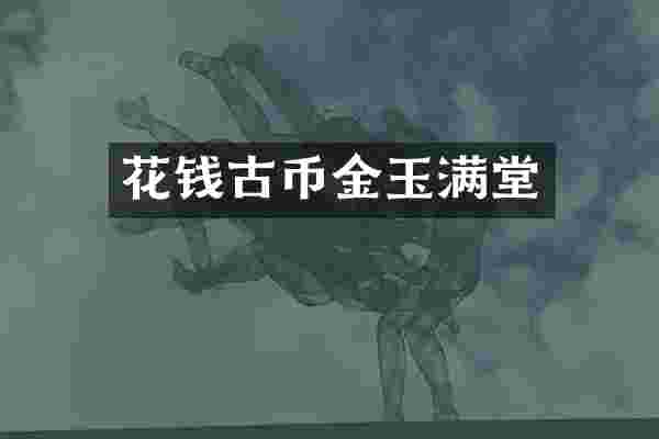 花钱古币金玉满堂