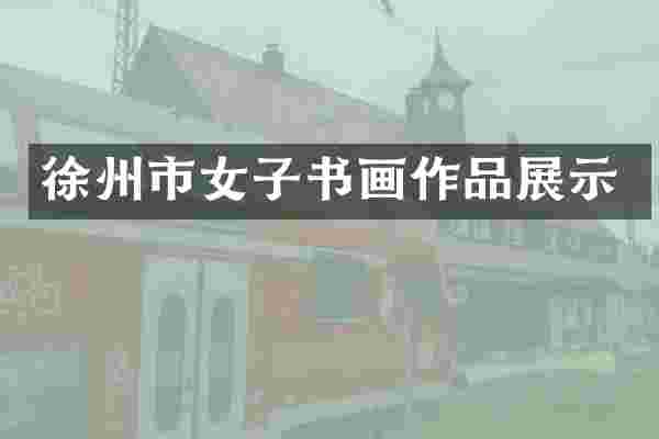 徐州市女子书画作品展示