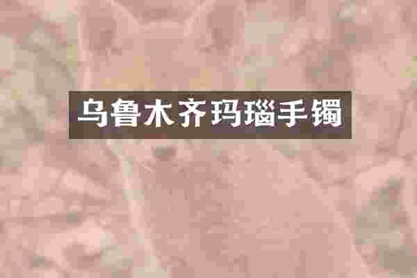 乌鲁木齐玛瑙手镯