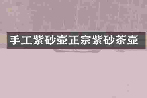 手工紫砂壶正宗紫砂茶壶