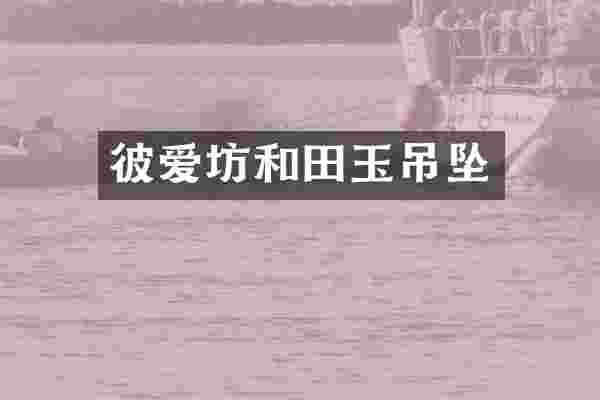 彼爱坊和田玉吊坠