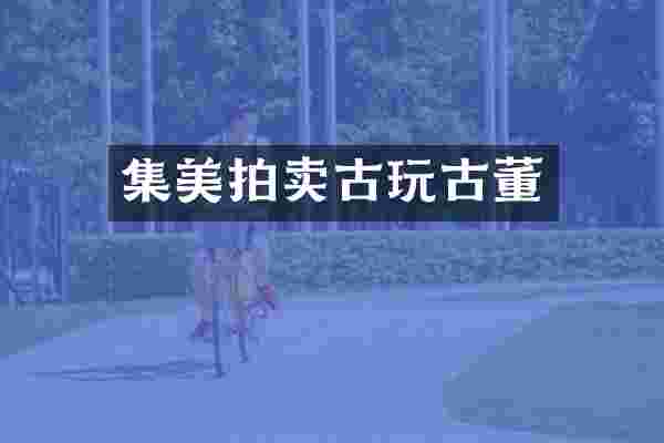 集美拍卖古玩古董