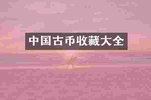 中国古币收藏大全