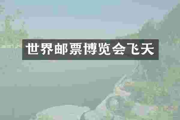 世界邮票博览会飞天