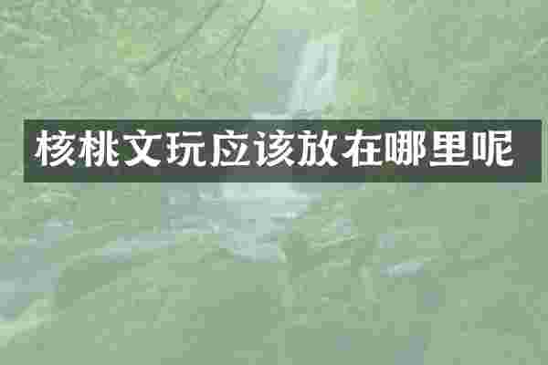 核桃文玩应该放在哪里呢