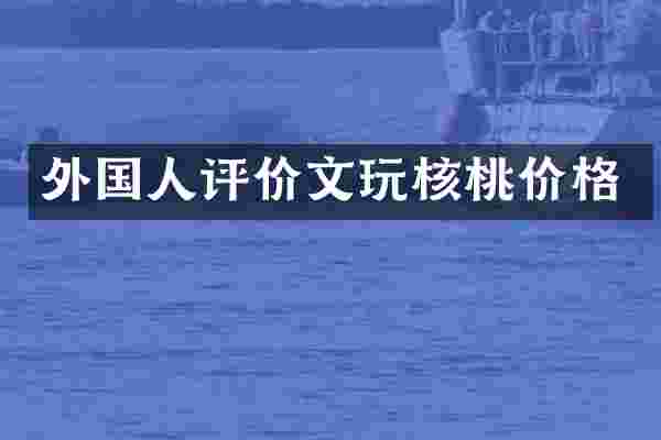 外国人评价文玩核桃价格