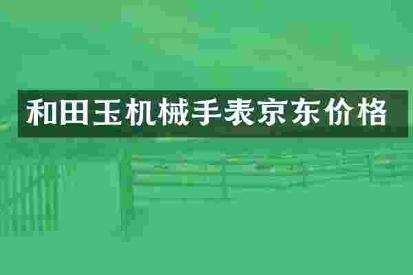 和田玉机械手表京东价格