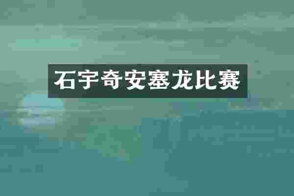 石宇奇安塞龙比赛