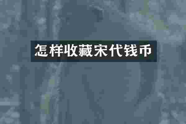 怎样收藏宋代钱币