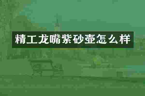 精工龙嘴紫砂壶怎么样
