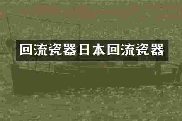 回流瓷器日本回流瓷器
