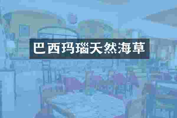 巴西玛瑙天然海草