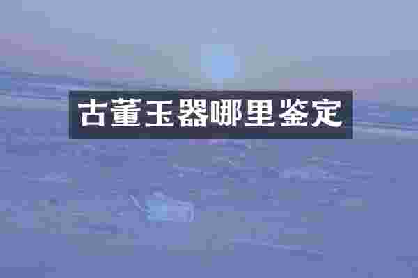 古董玉器哪里鉴定