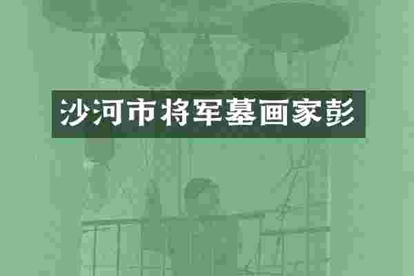 沙河市将军墓画家彭