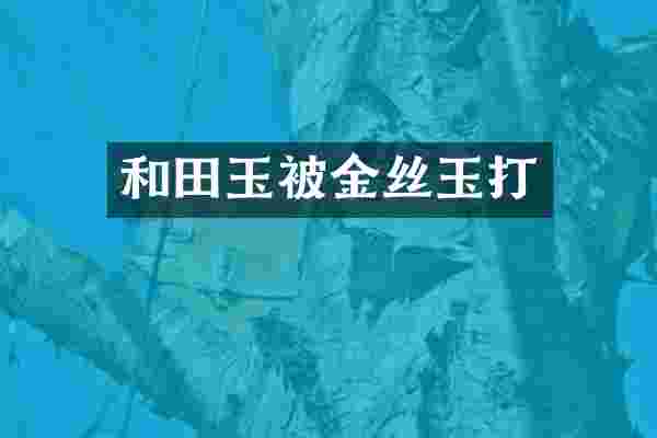 和田玉被金丝玉打