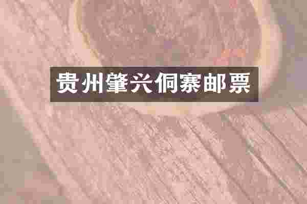 贵州肇兴侗寨邮票
