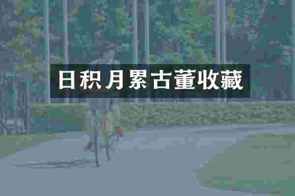 日积月累古董收藏