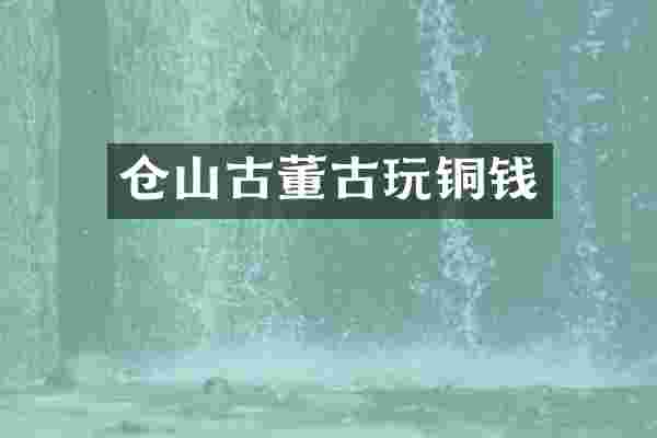 仓山古董古玩铜钱