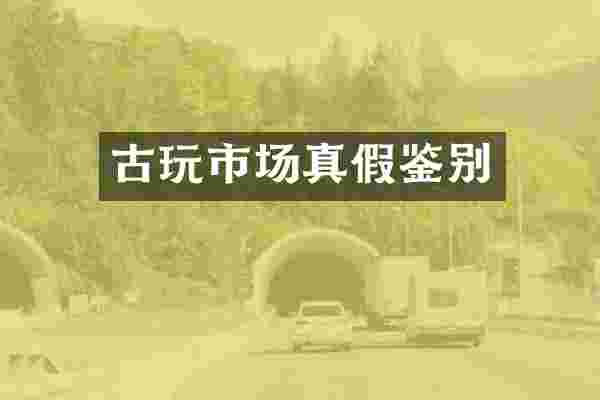 古玩市场真假鉴别