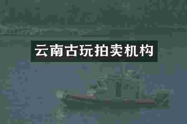 云南古玩拍卖机构