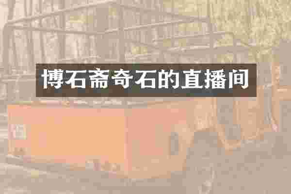 博石斋奇石的直播间