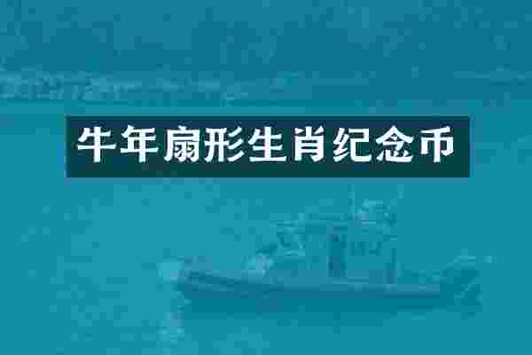 牛年扇形生肖纪念币