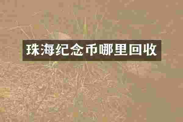 珠海纪念币哪里回收