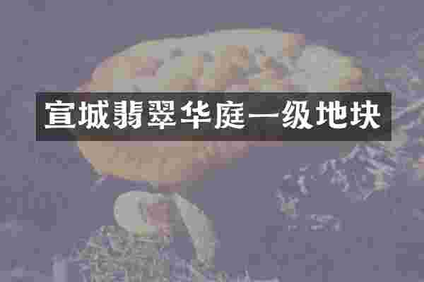 宣城翡翠华庭一级地块