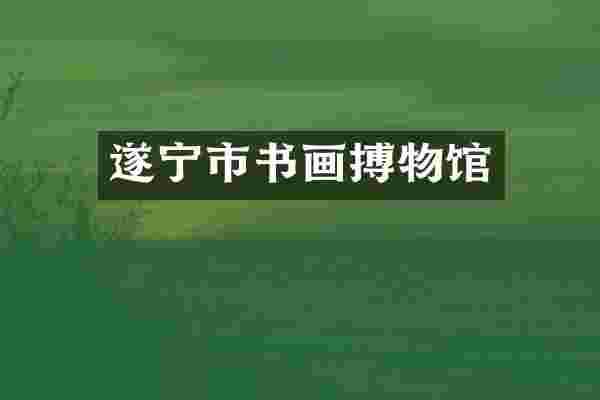 遂宁市书画搏物馆