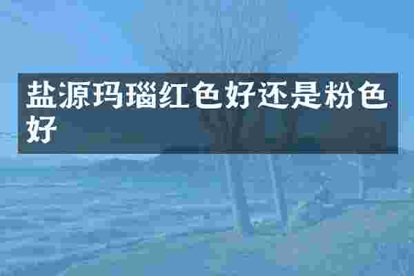 盐源玛瑙红色好还是粉色好