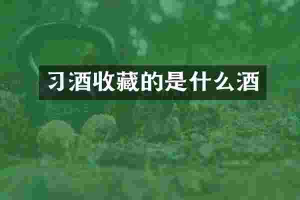 习酒收藏的是什么酒