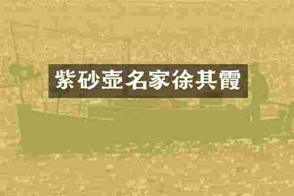 紫砂壶名家徐其霞