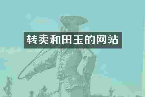 转卖和田玉的网站