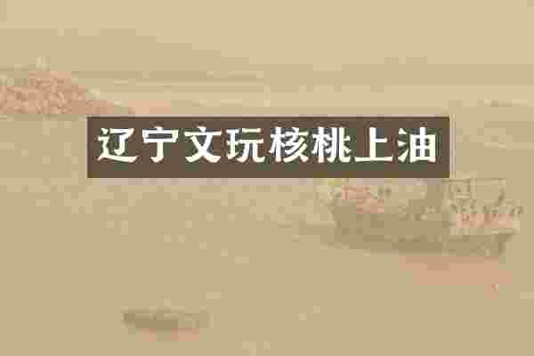 辽宁文玩核桃上油