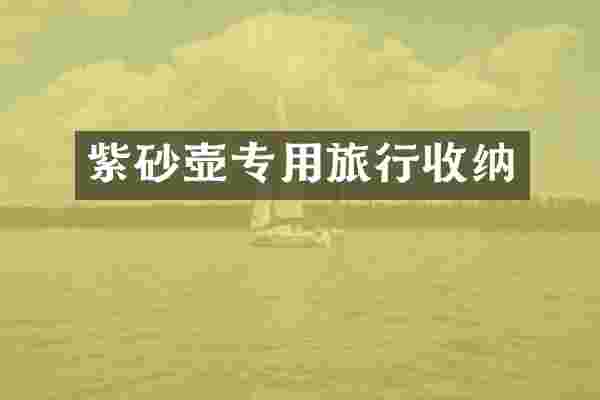 紫砂壶专用旅行收纳