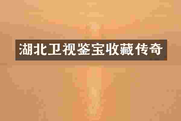 湖北卫视鉴宝收藏传奇