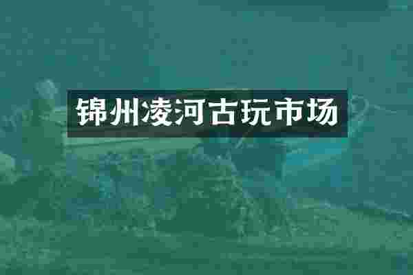 锦州凌河古玩市场