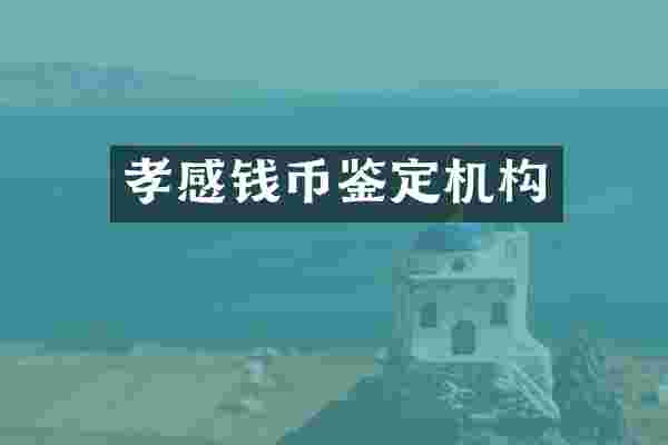 孝感钱币鉴定机构